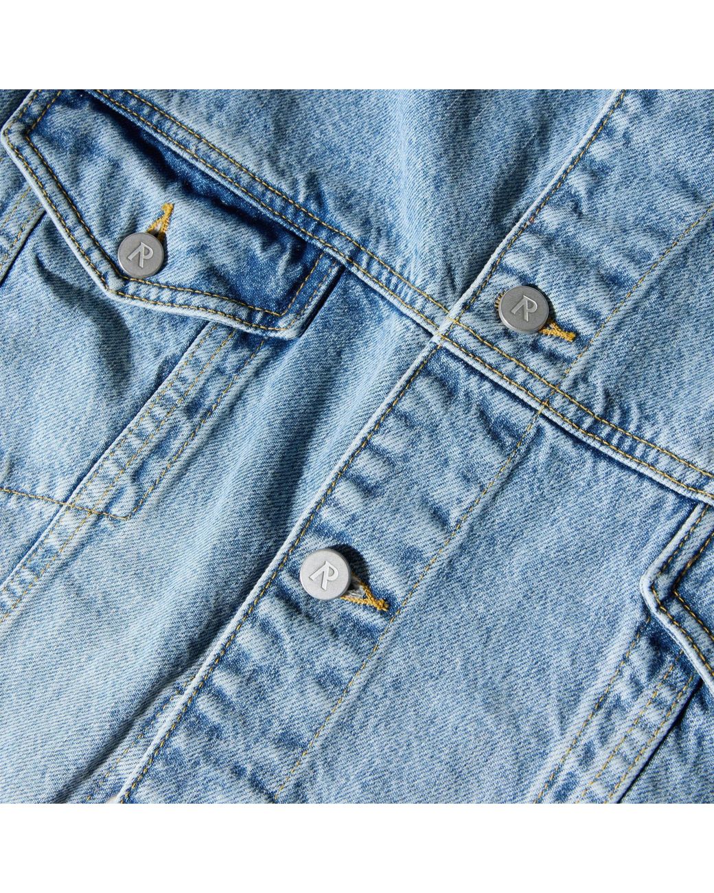 Represent Blue Denim Trucker Jacket for men