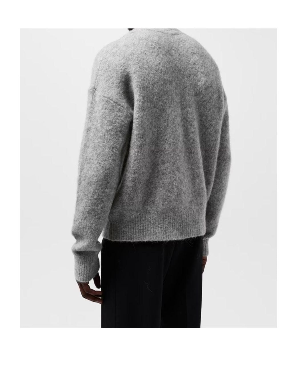 AMI Gray Jumper for men