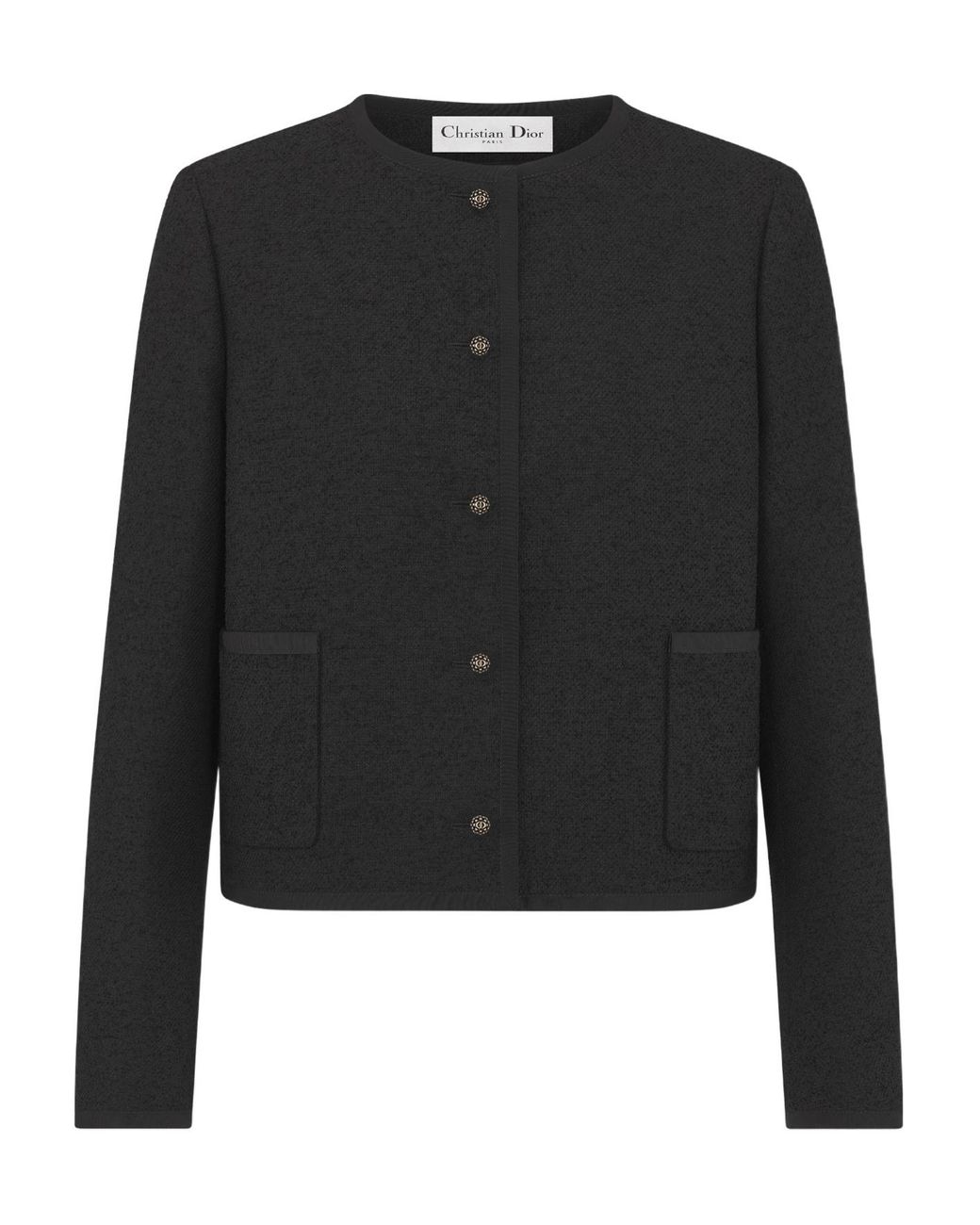 Dior Black Cropped Jacket