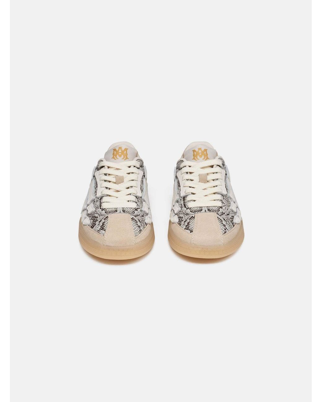 Amiri White Pacific Bones Low-Top Sneakers