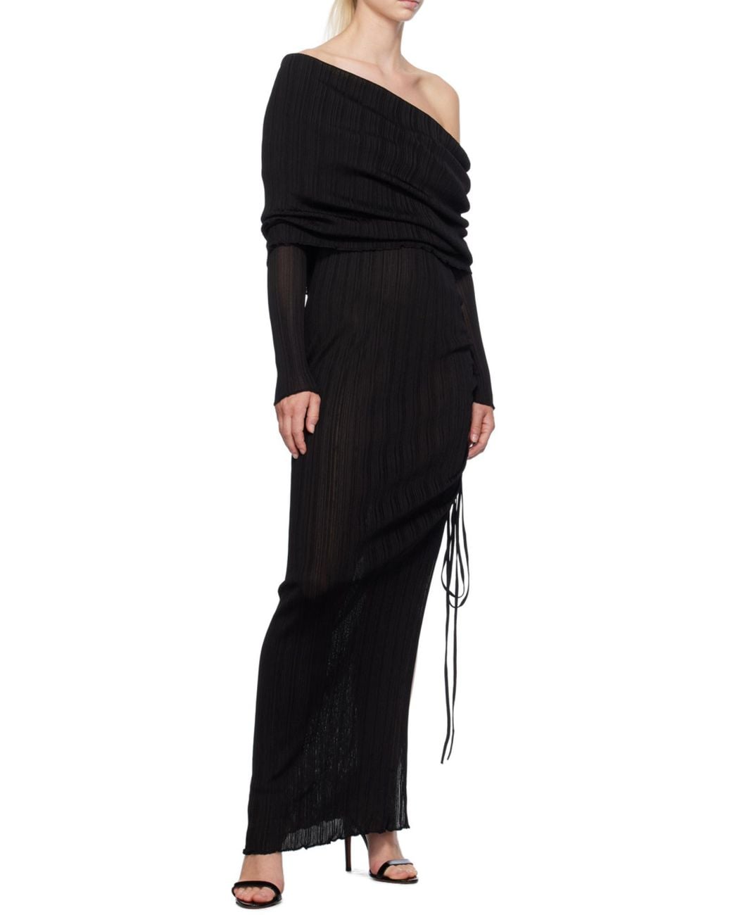 Alaïa Black Strapless Dress