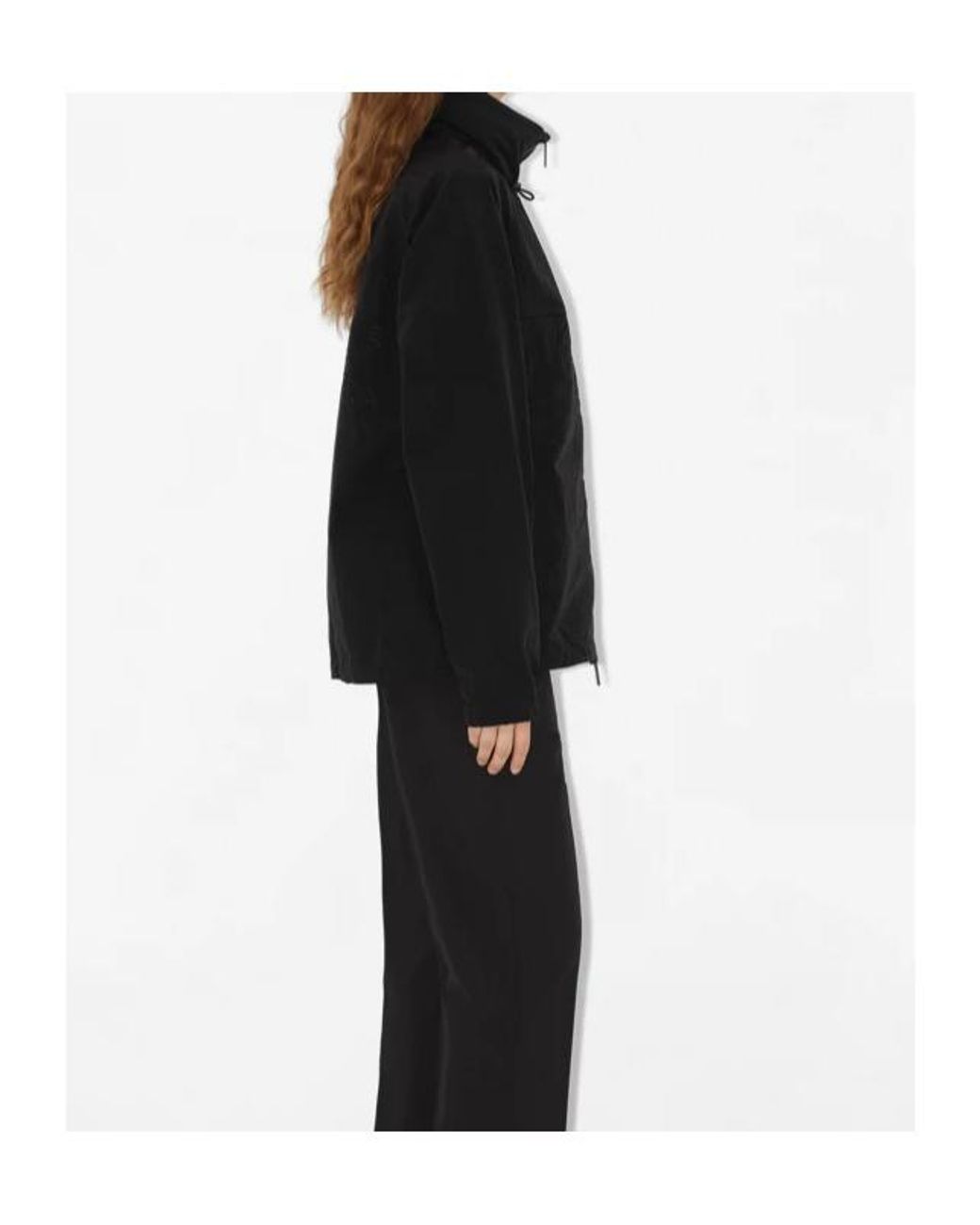 Burberry Black Ekd Zip-Up Lightweight Jacket
