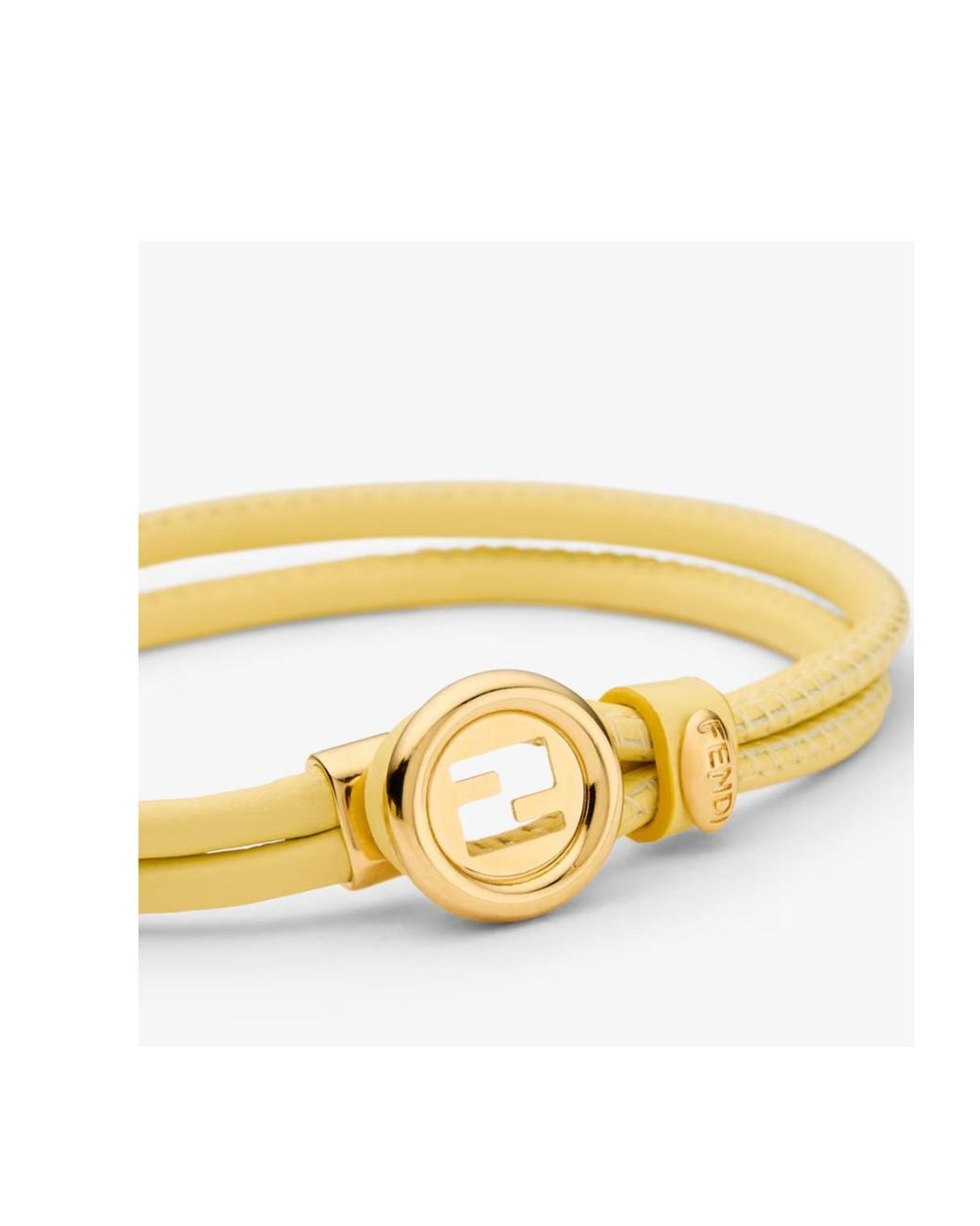 Fendi Yellow Everround Bracelet