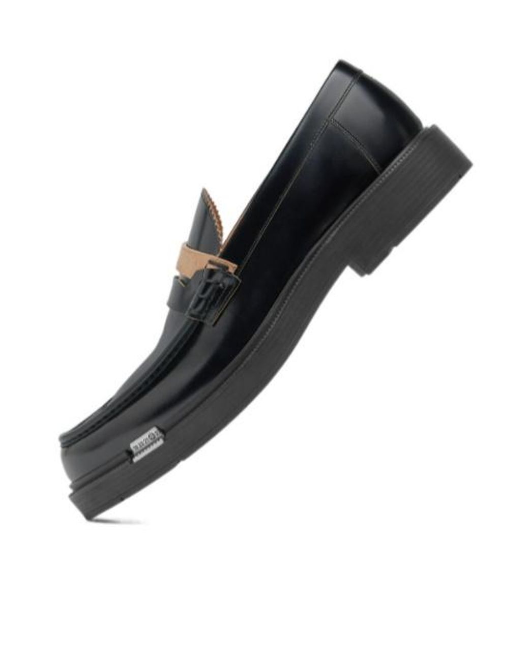 Maison Margiela Décortiqué Slip-On Loafers in Black for Men | Lyst