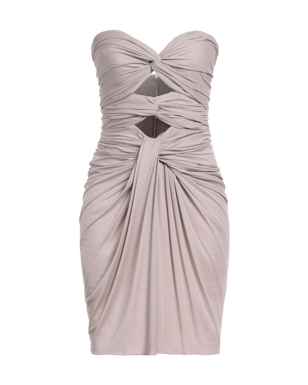 Saint Laurent Purple Sleeveless Balloon Dress