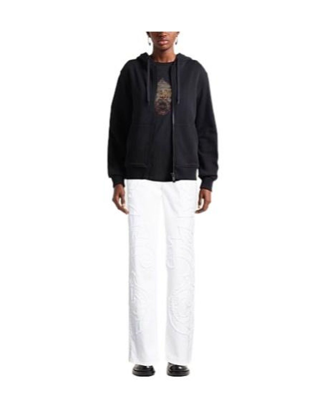 Dolce & Gabbana White Straight-Leg Jeans