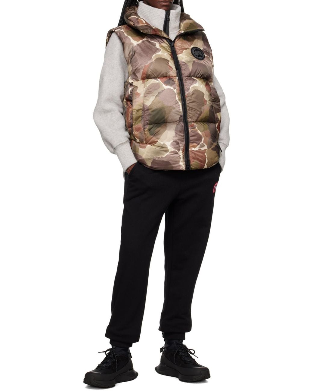 Canada Goose Natural Sleeveless Down Gilet for men