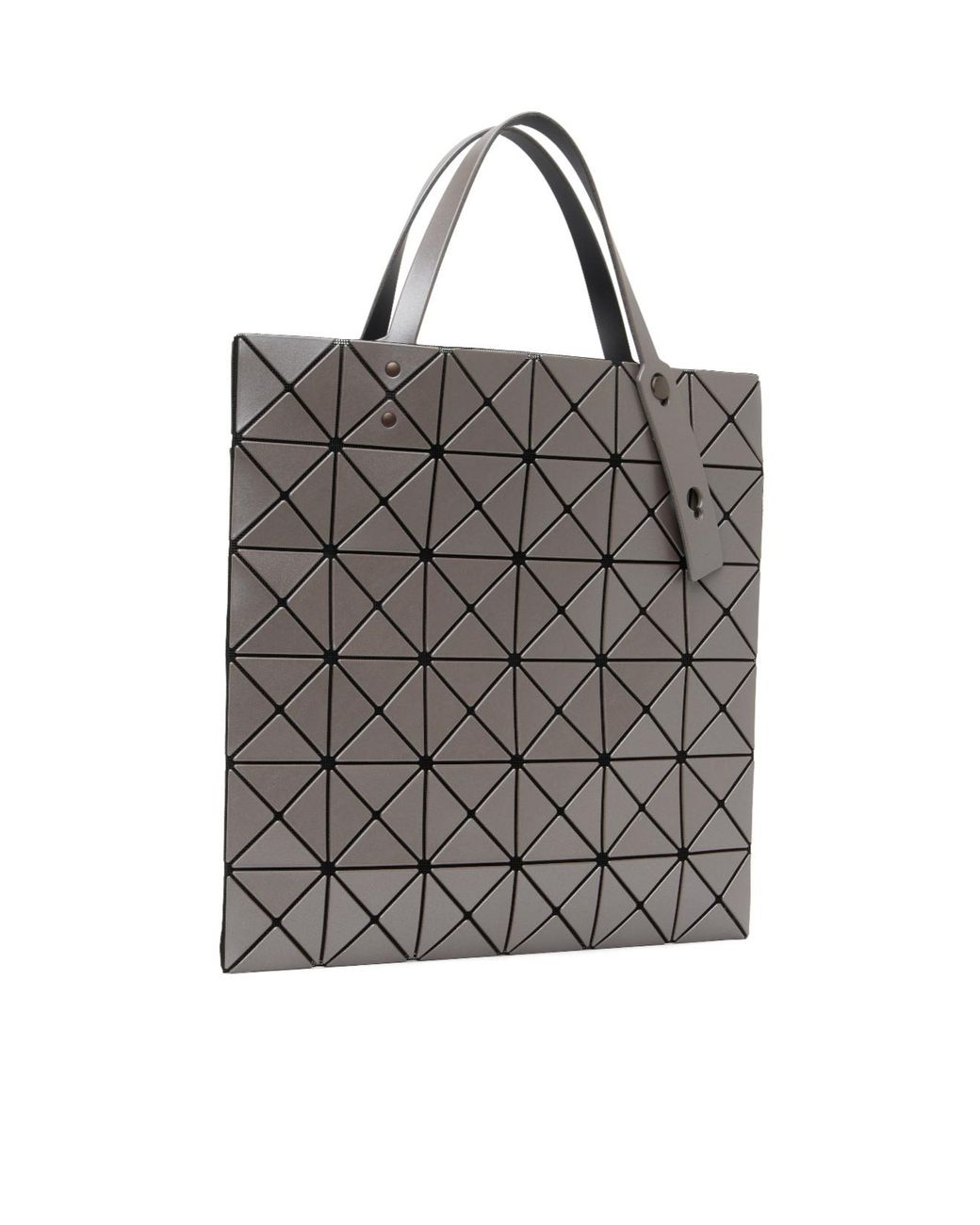 Issey Miyake Gray Lucent Metallic Tote Bag