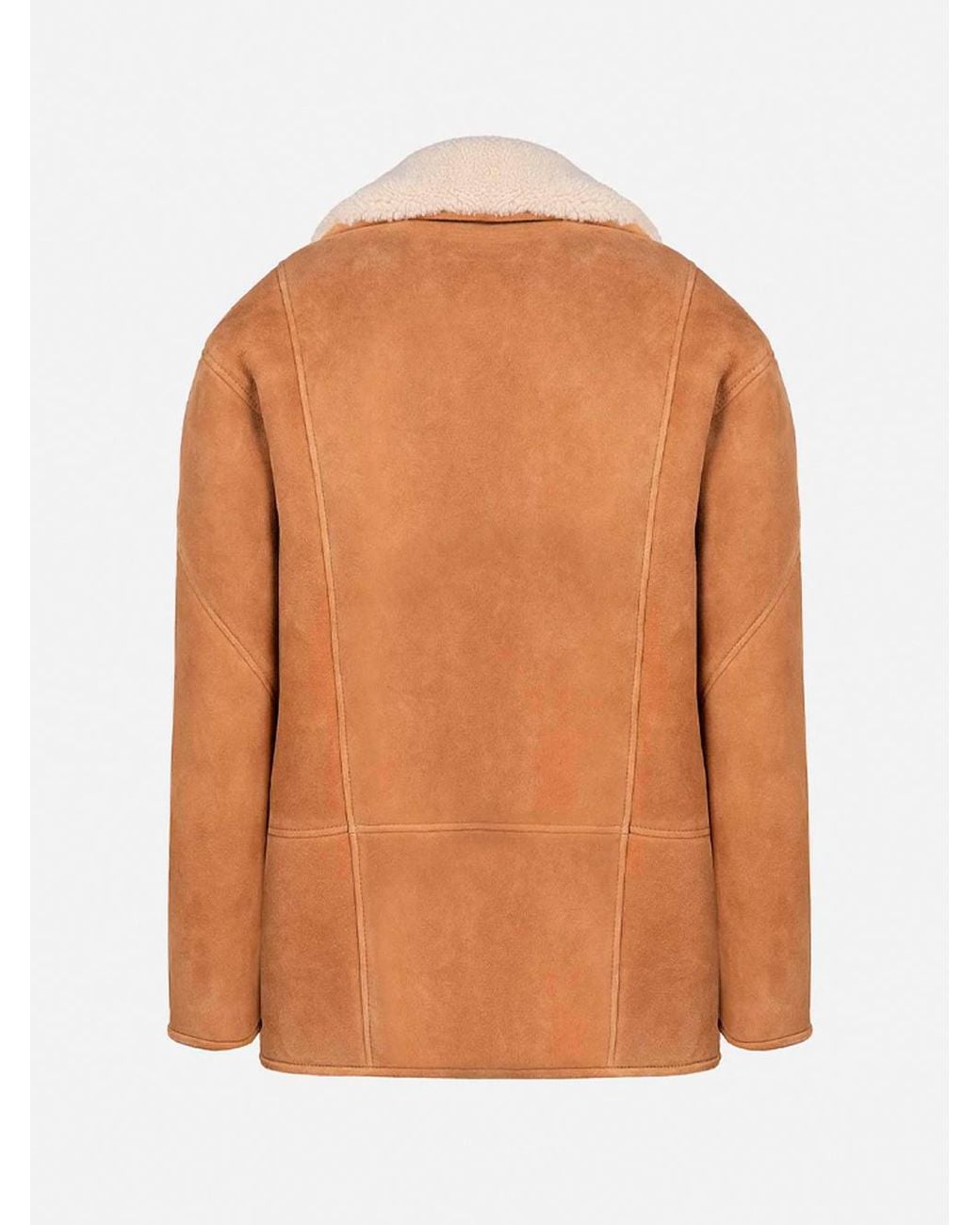 Blazé Milano Brown Button-Up Suede Jacket
