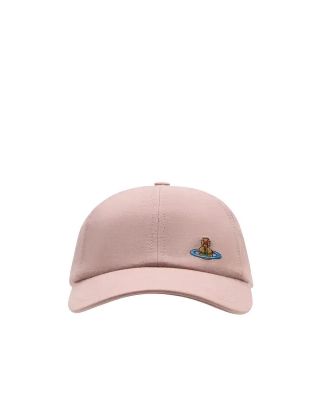 Vivienne Westwood Pink Logo Embroidered Cap