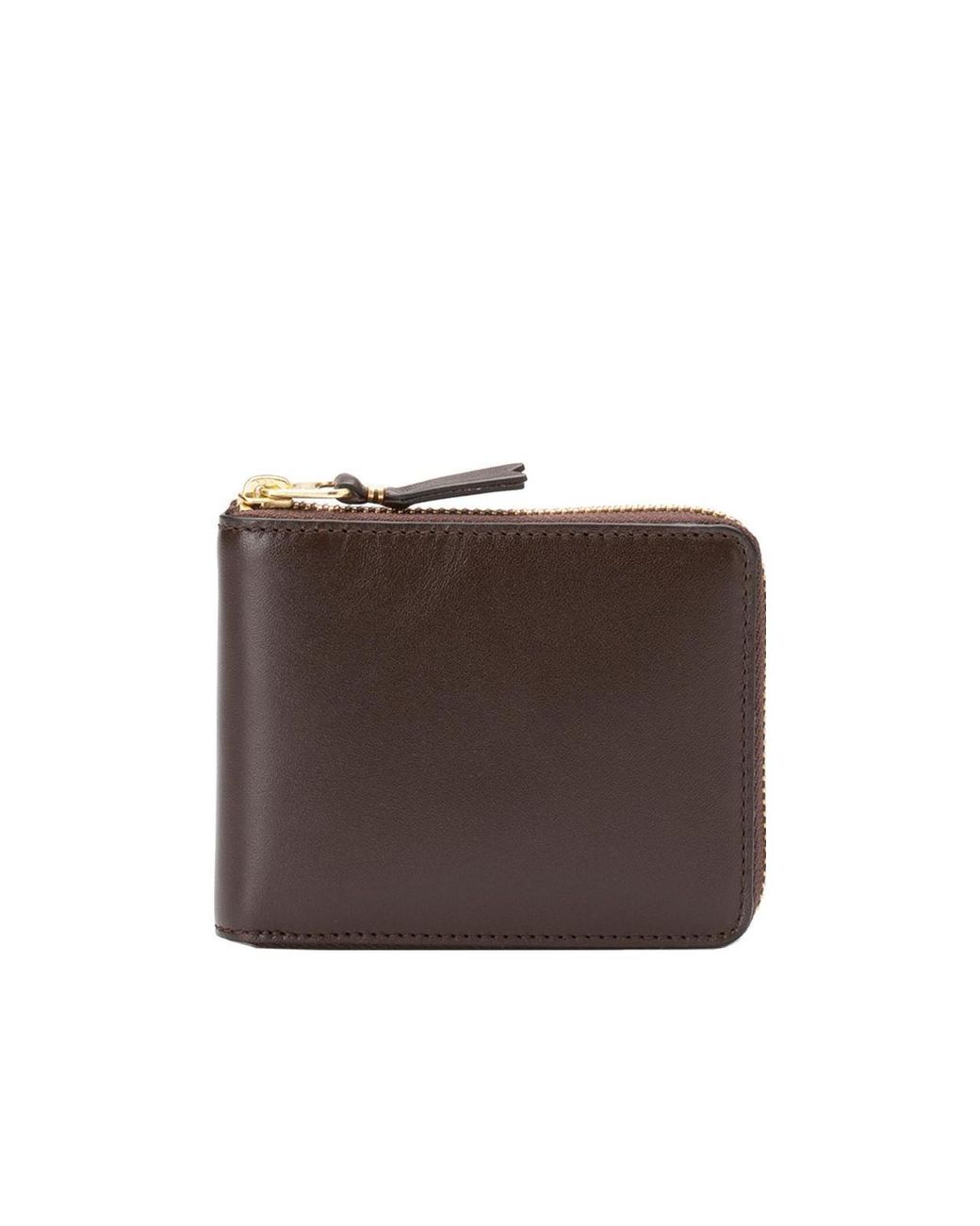 Comme des Garçons Brown Logo Wallet for men