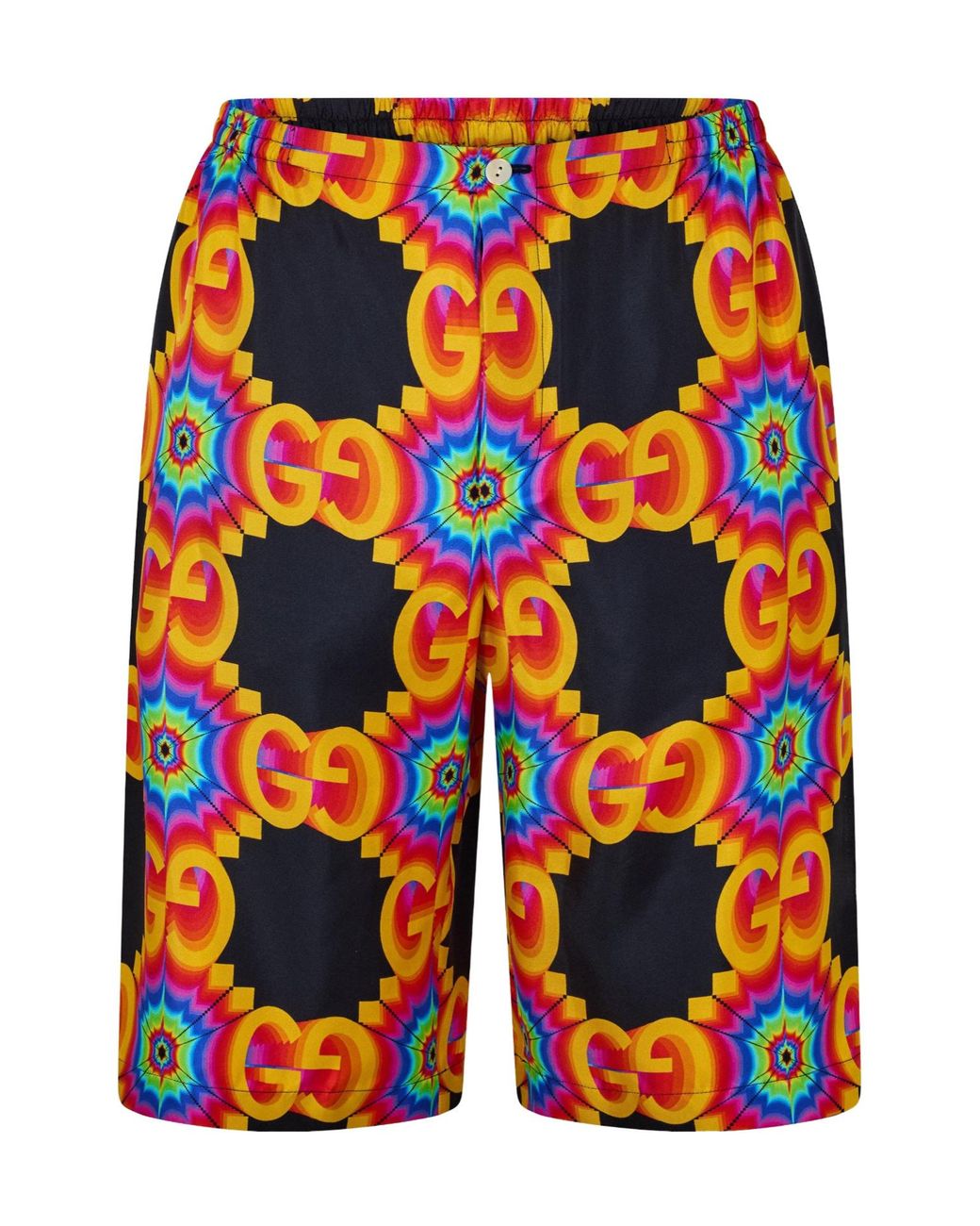 Gucci Orange Bermuda Chino Shorts for men