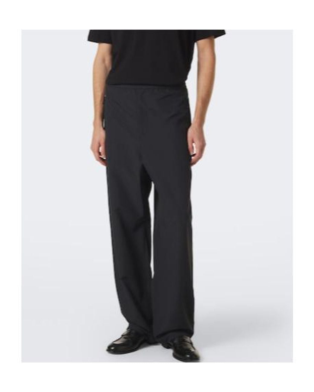 Jil Sander Blue Technical Wide-Leg Pants for men