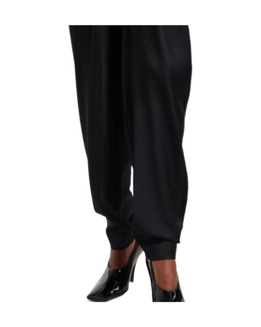 Stella McCartney Black Draped Jumpsuit