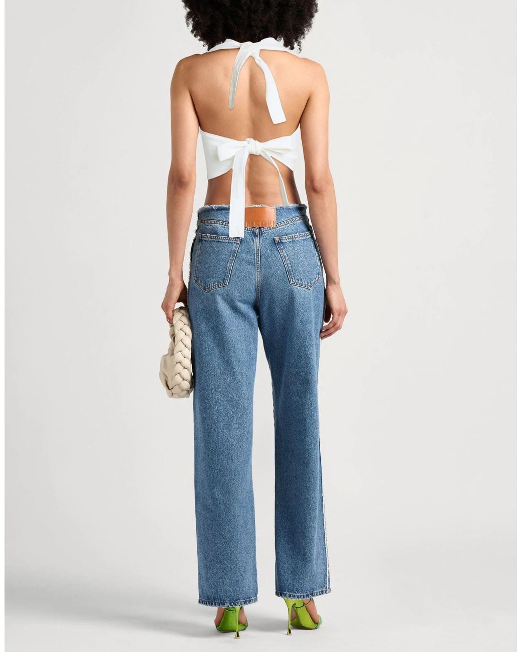 Jacquemus White Crop Top