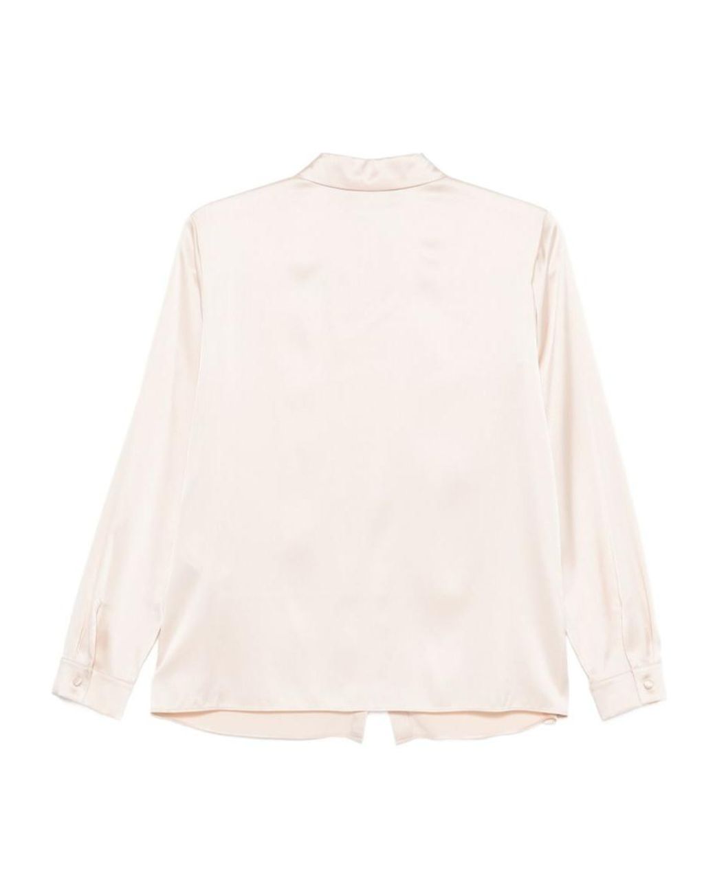 Emporio Armani White Silk Shirt