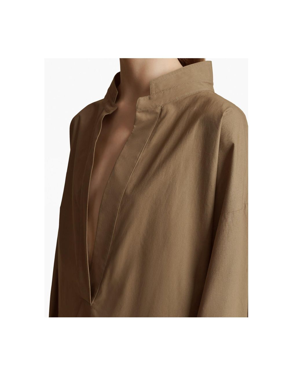 Khaite Brown Tito Top