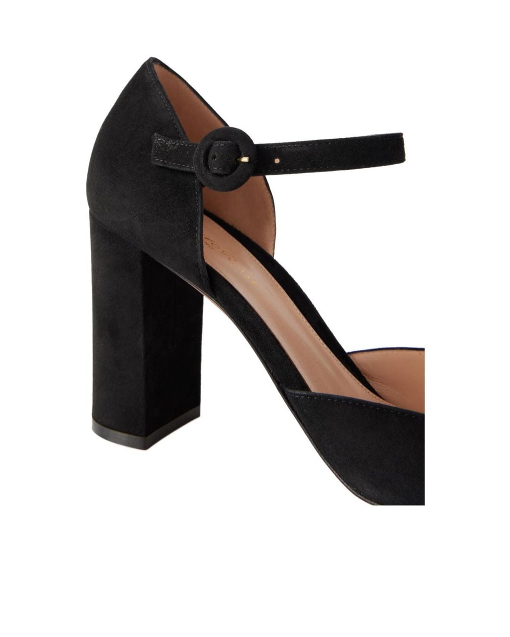 Gianvito Rossi Black Suede Pumps