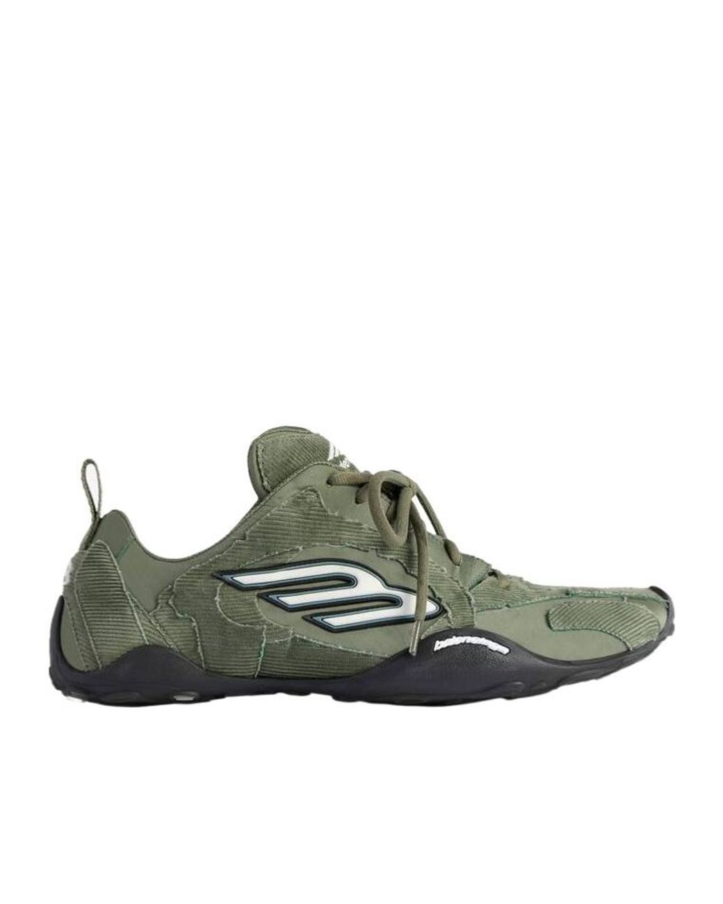 Balenciaga Green Ultra Sneakers Upper: Cotton Trainers for men