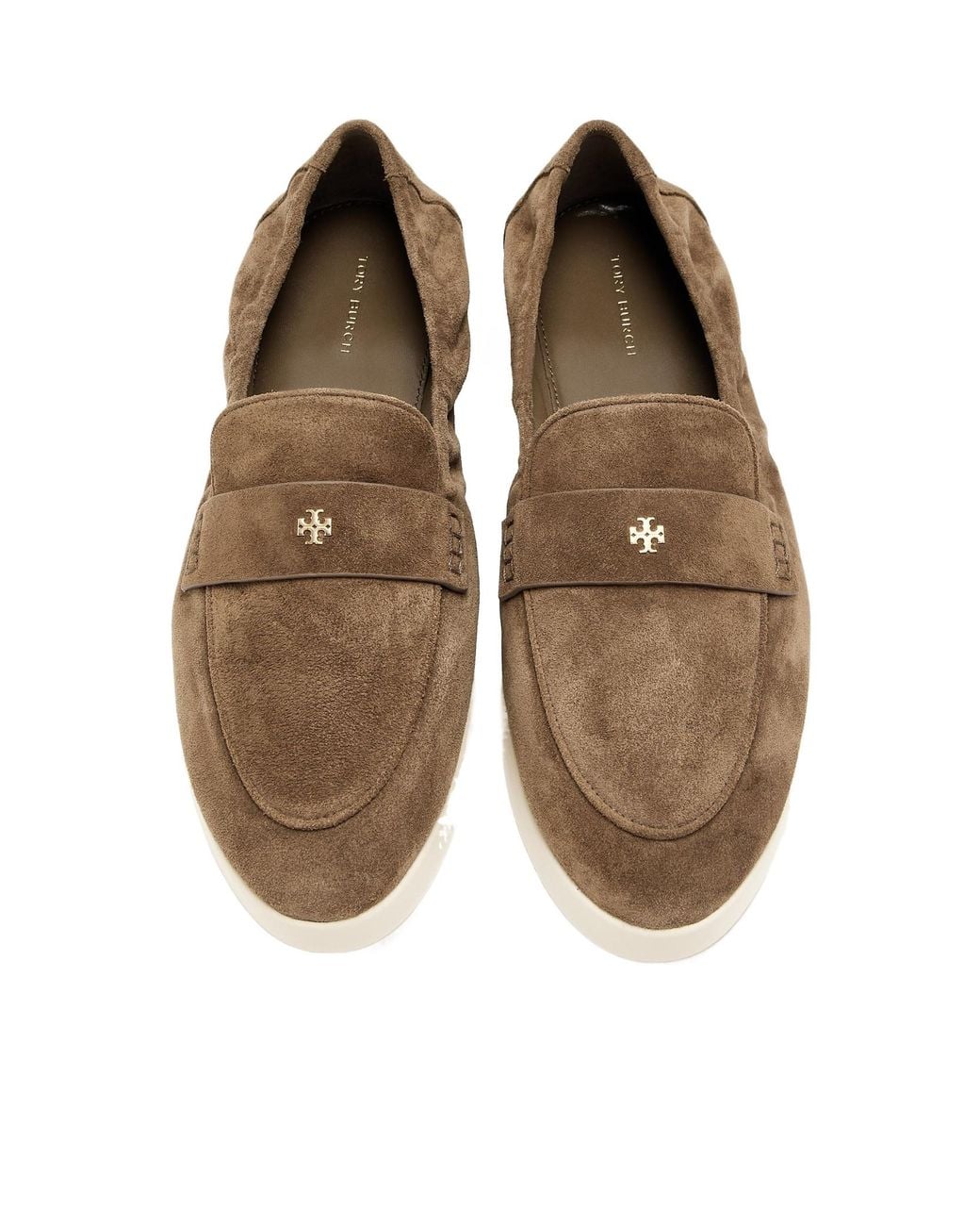 Tory Burch Brown Ballet Sport Loafers