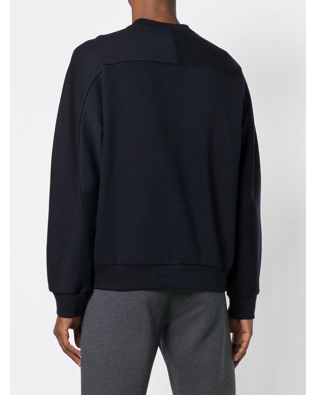 Fendi Blue Ff Printed Hoodie for men