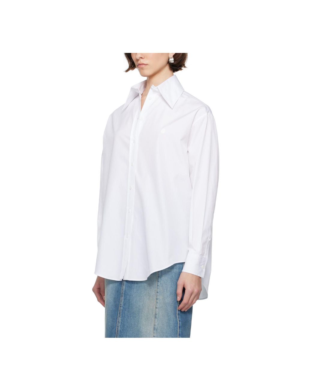 McQueen White Shirts