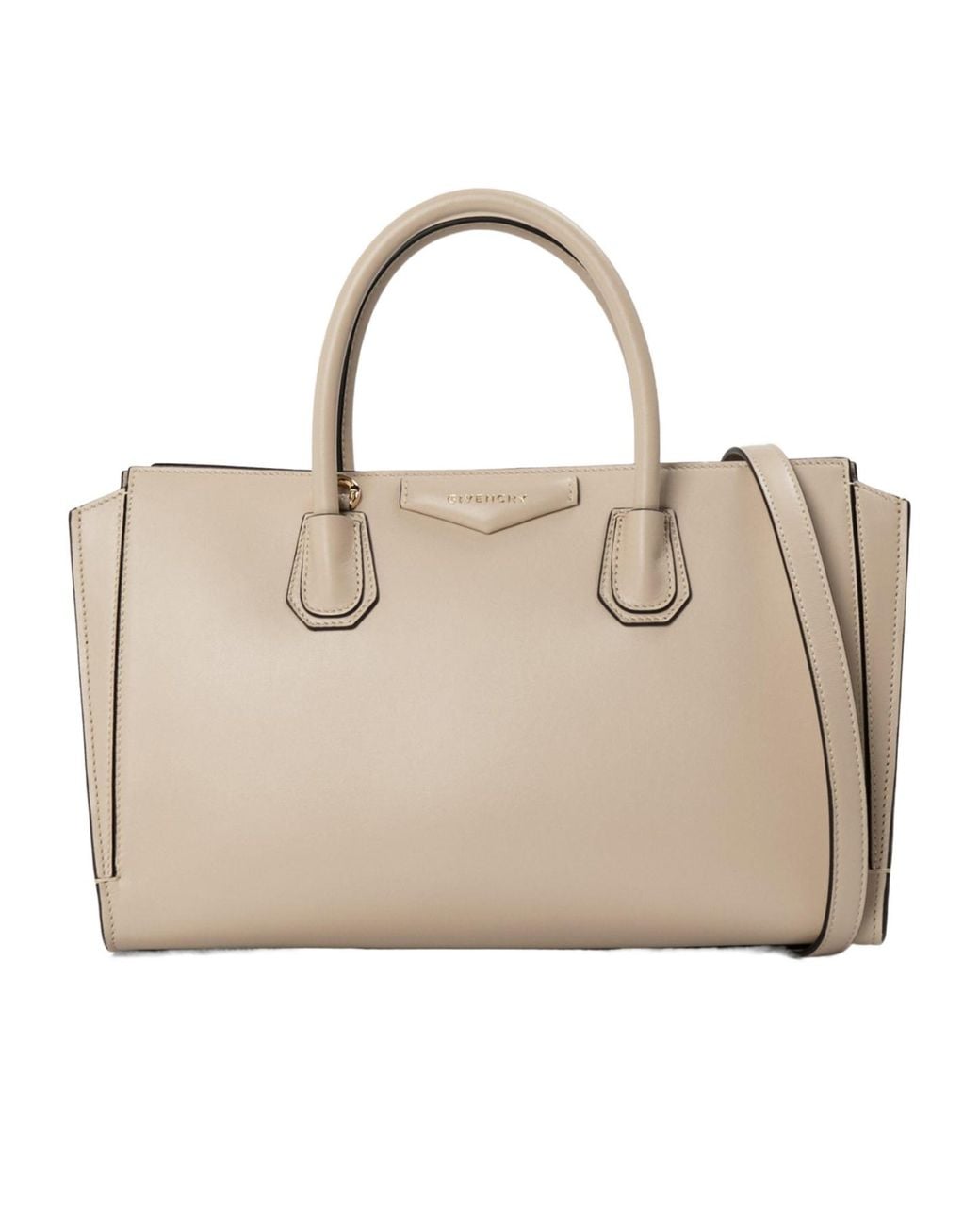 Givenchy Natural Leather Structured Tote