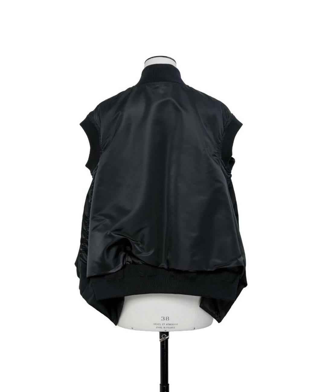 Sacai Blue Nylon Twill Vest