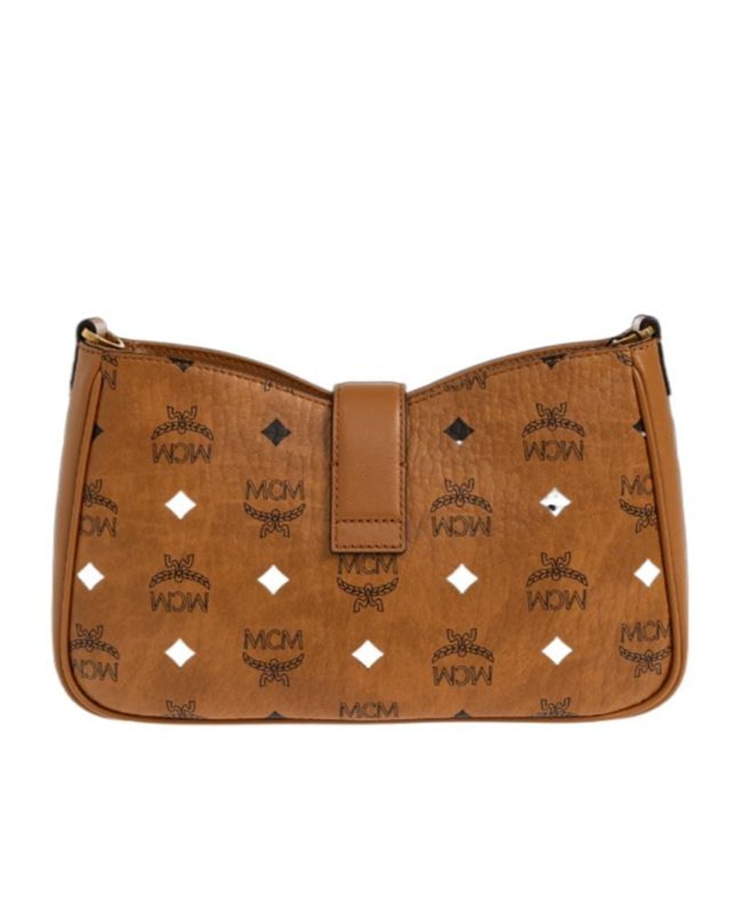MCM Brown Tracy Shoulder Bag