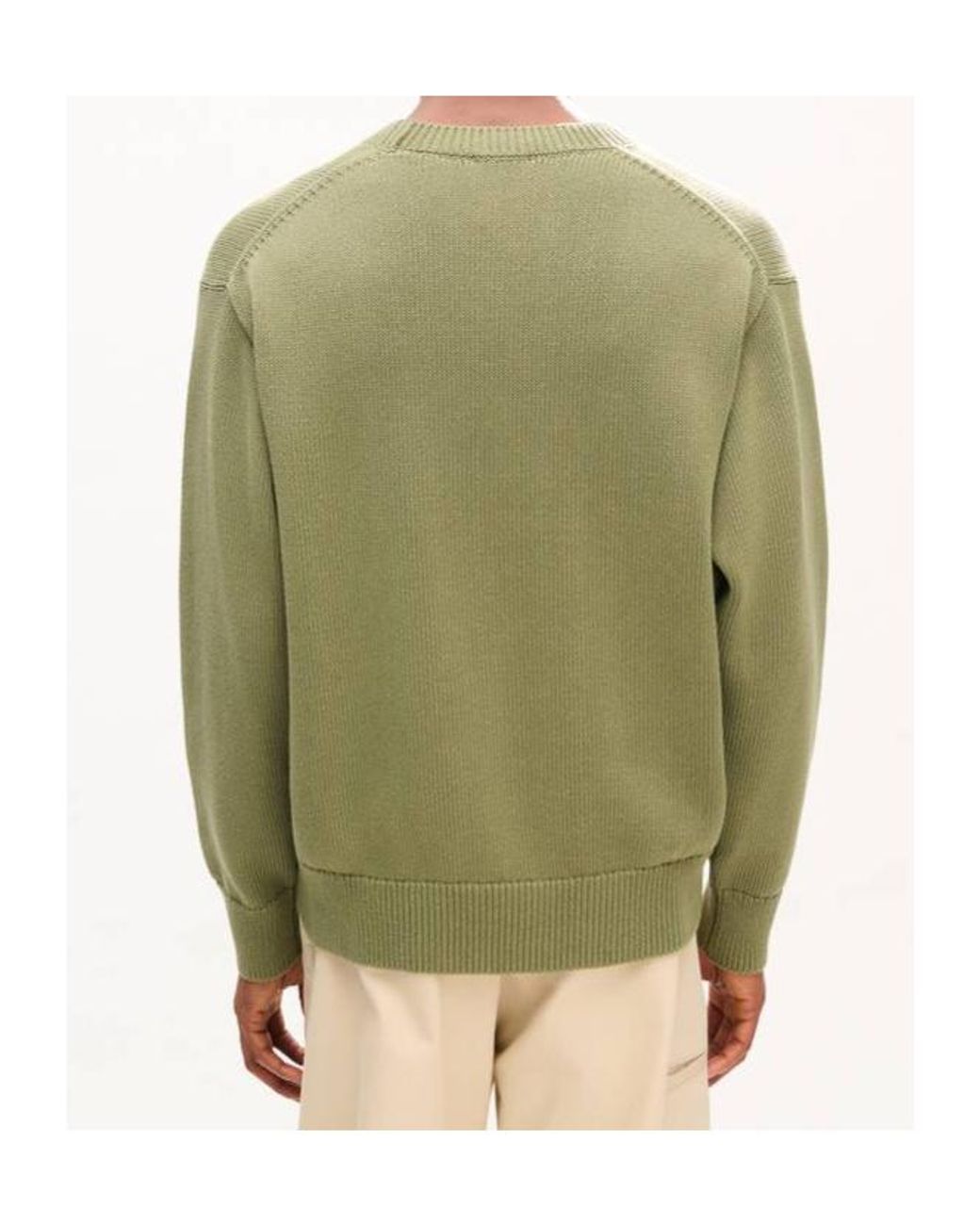 KENZO Green Paris Emblem Embroidered Jumper for men