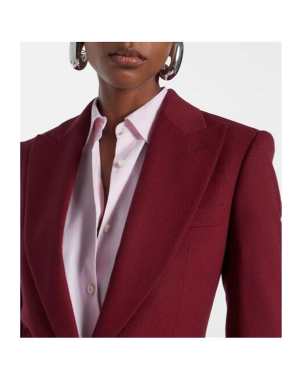 Stella McCartney Purple Suit Jacket