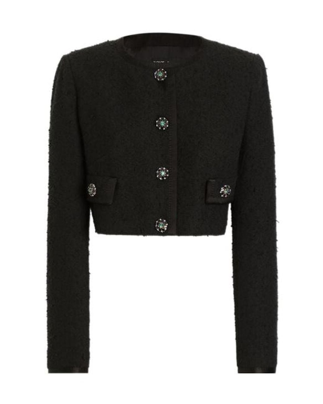 Dolce & Gabbana Black Rachel Tweed Jacket