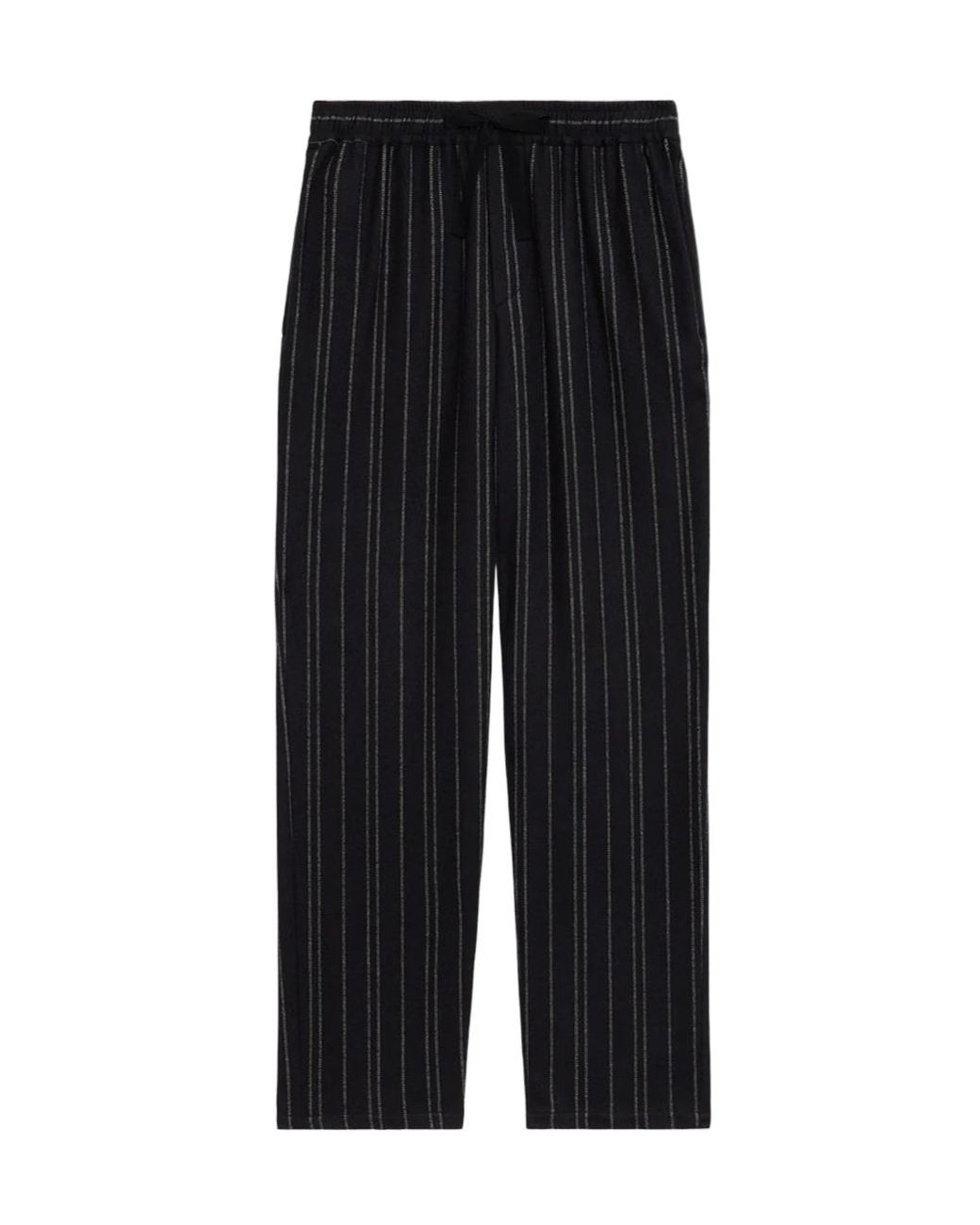 Isabel Marant Black Isaki Striped Pants for men