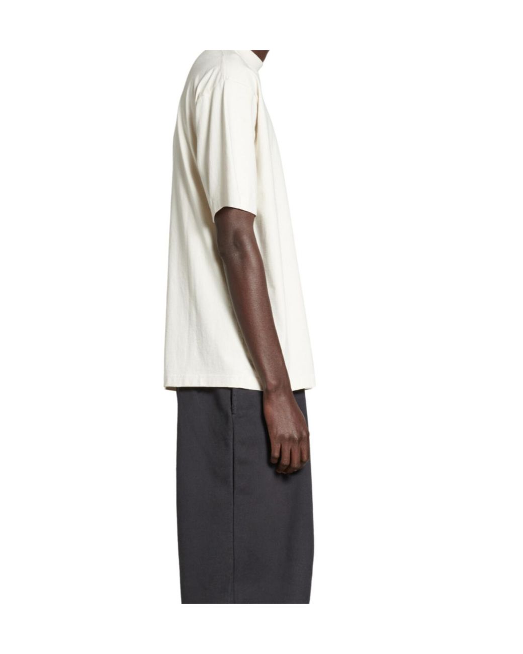 Balenciaga White Bb Logo Embroidered Crewneck T-Shirt