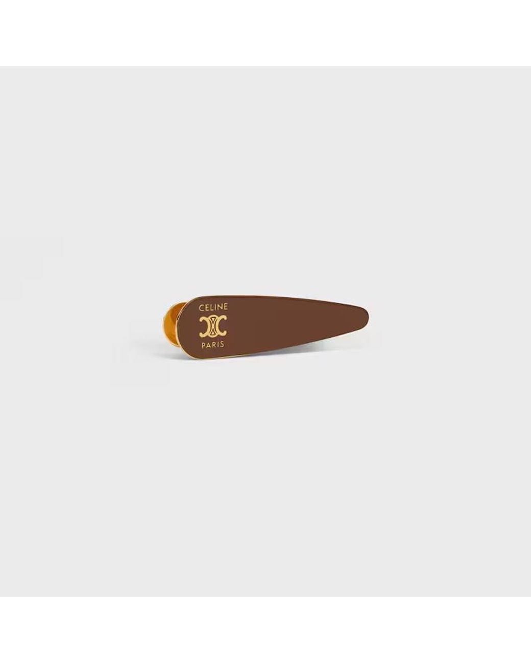 Céline Brown Hair Clip