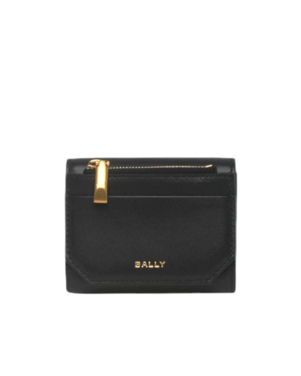 Bally Black Snap Wallet