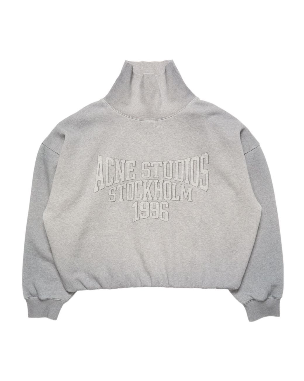 Acne Gray Logo Sweatshirt