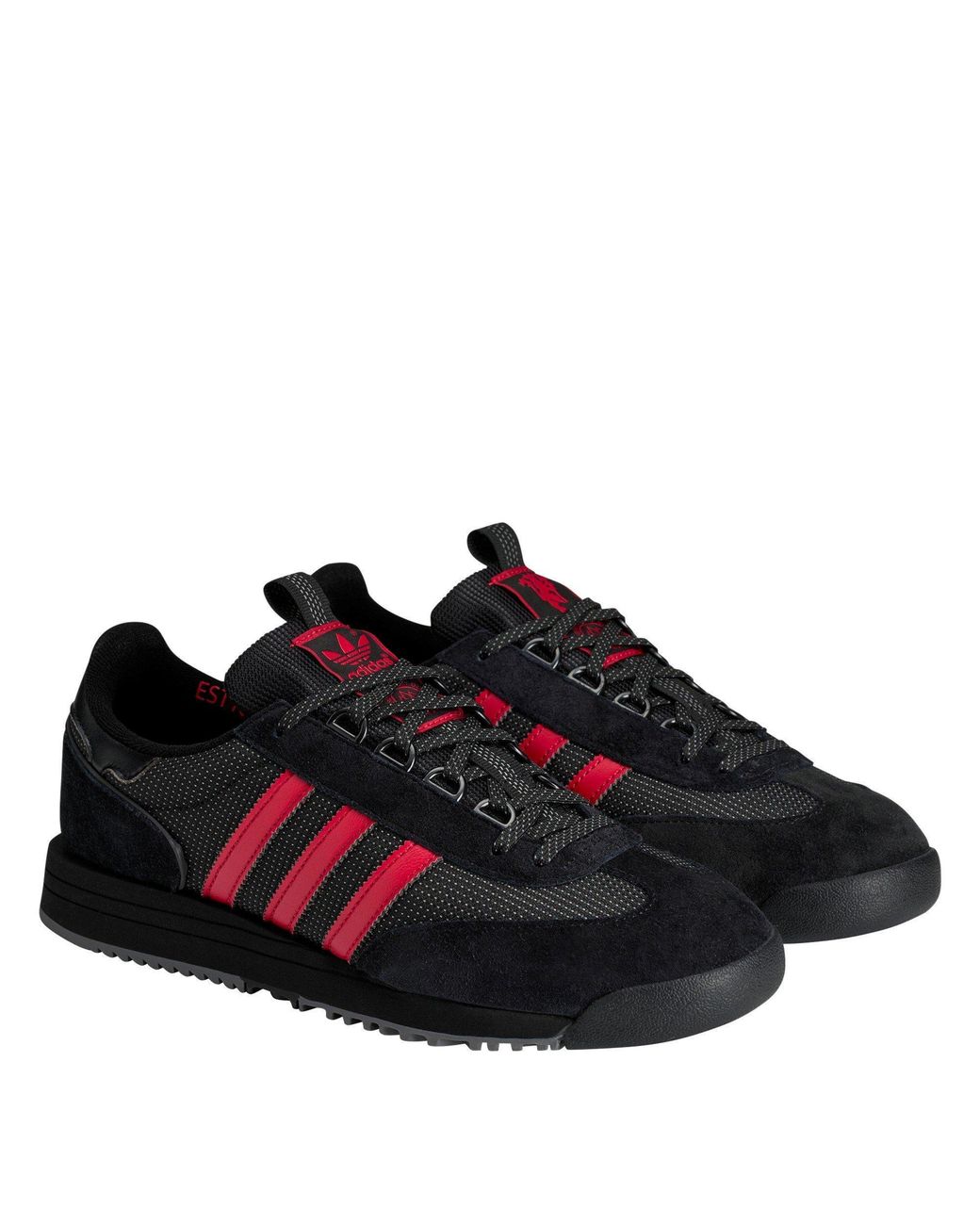Adidas Black Mesh Sneakers for men