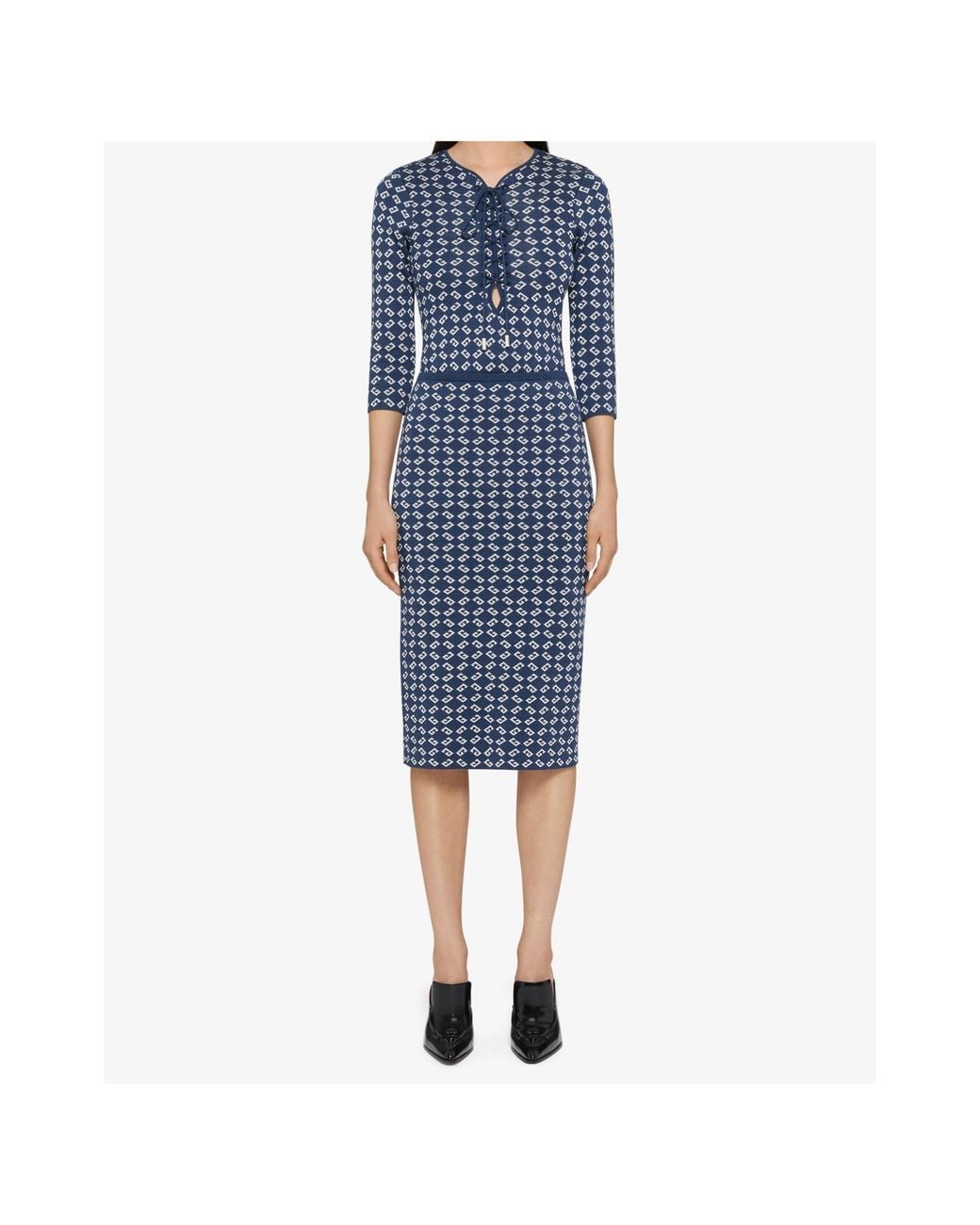 Givenchy Blue Midi Skirts