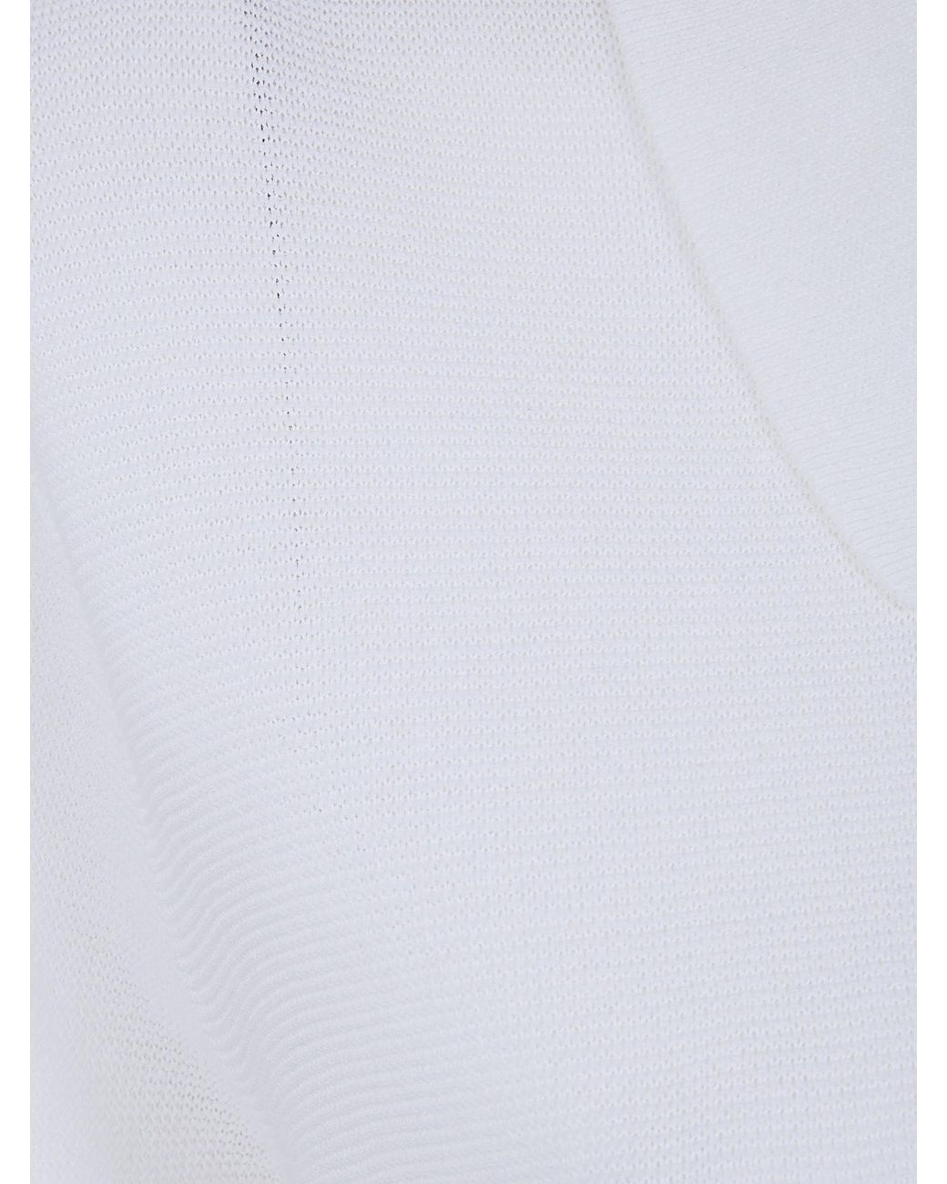 Emporio Armani White Knitwear Top