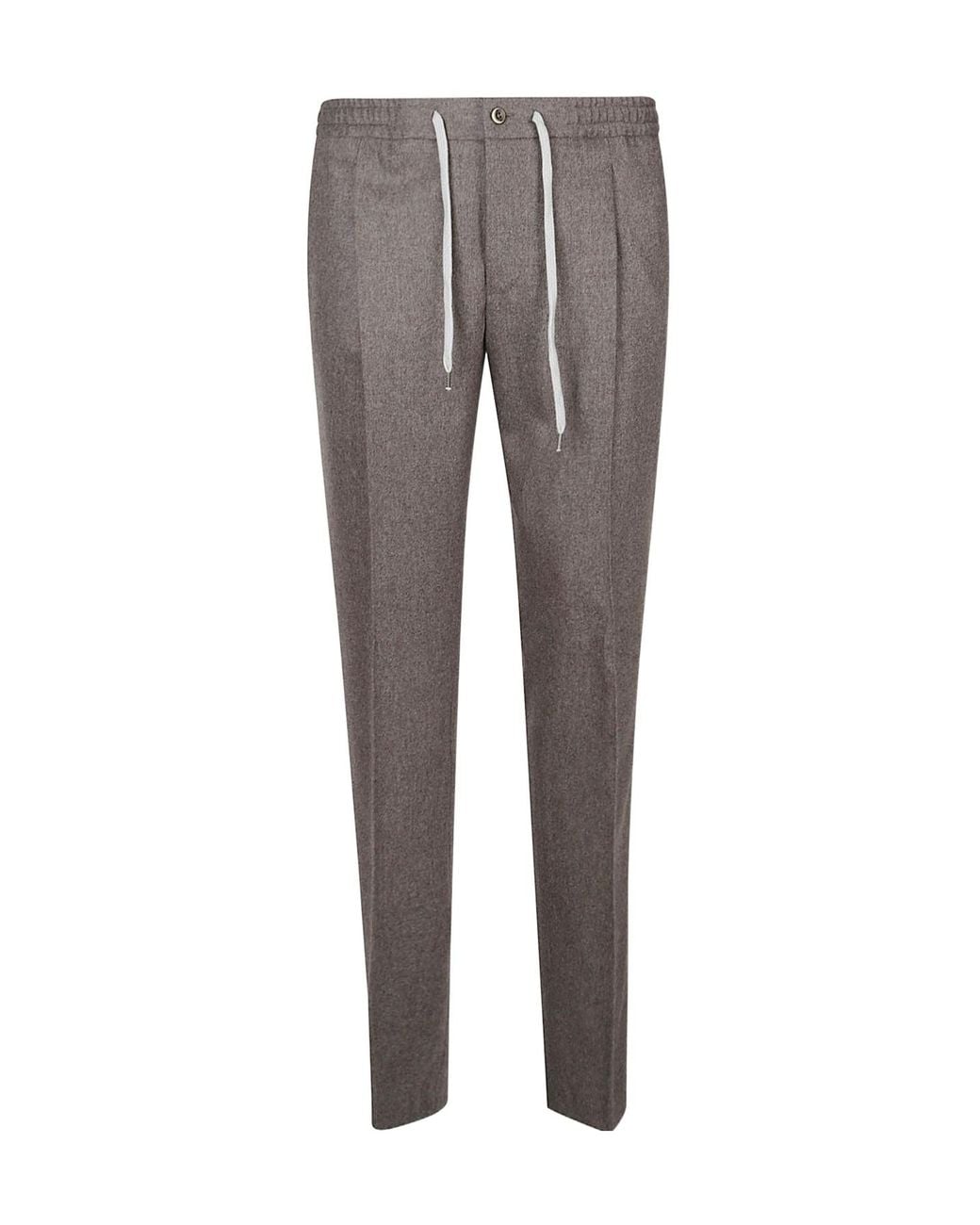 Pt Pantaloni Gray Pt Torino Soft Jogger Pants for men