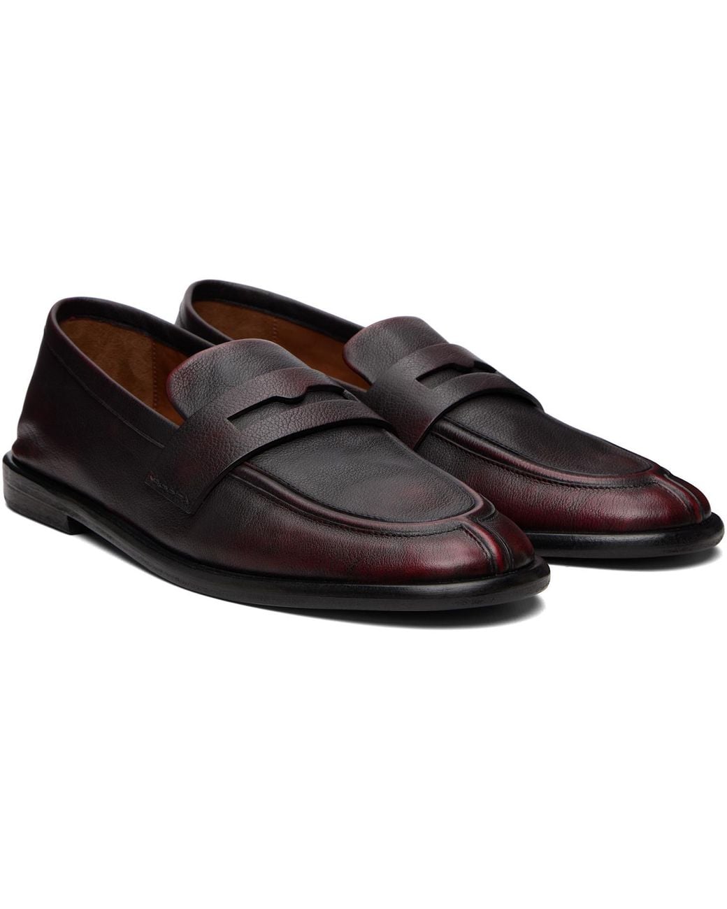 Marsèll Black Stesa Loafers for men