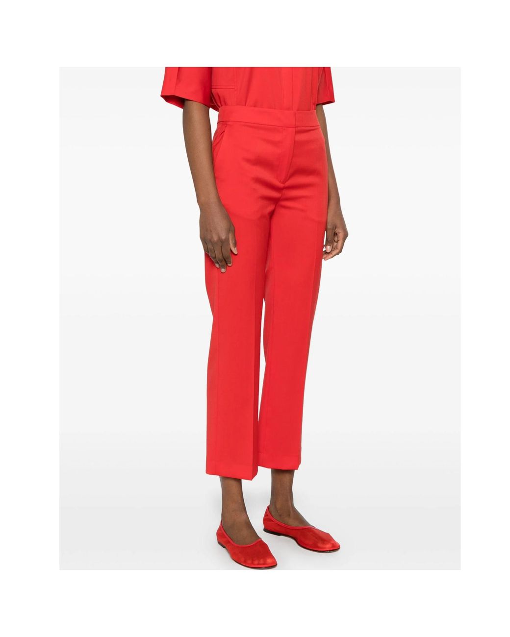 Loulou de Saison Red Sofe Trousers