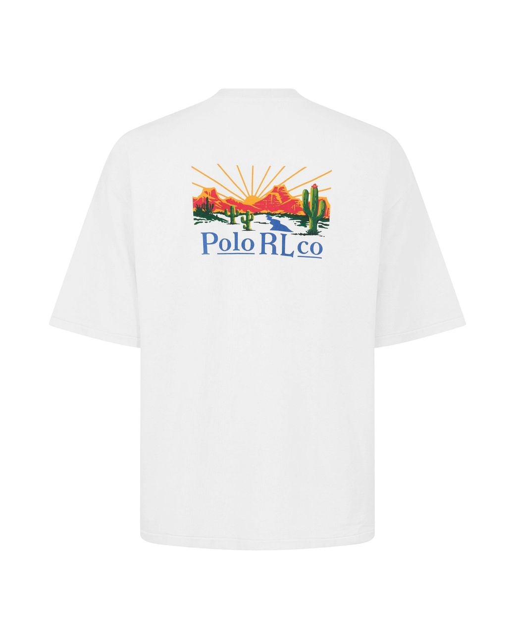 Polo Ralph Lauren White Round-Neck Short-Sleeved T-Shirt for men