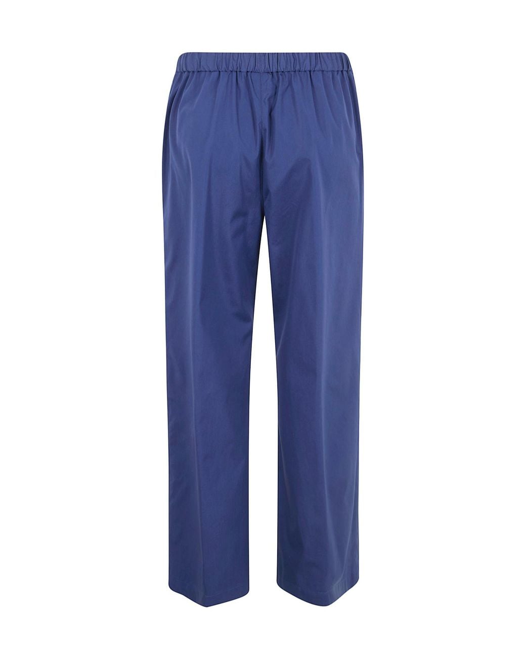Aspesi Blue Elastic Waist Casual Pants