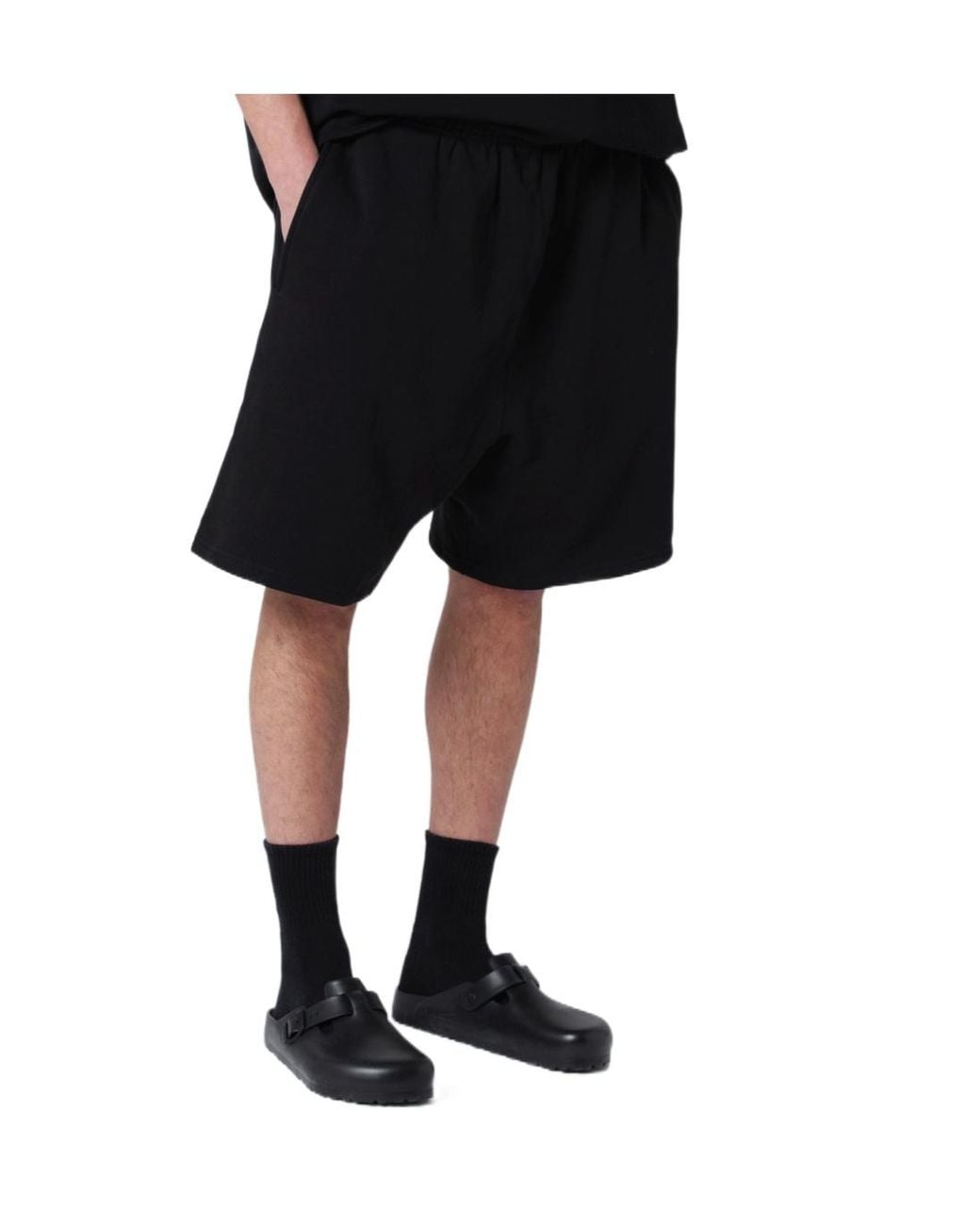 Entire studios Black Relaxed Fit Shorts for men
