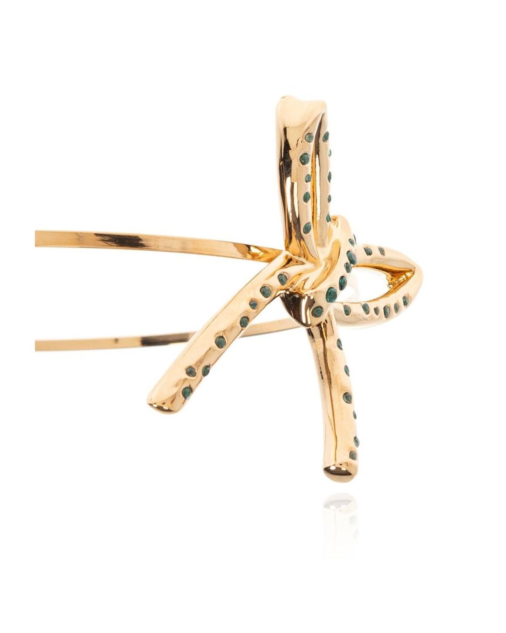 Marni White Embellished Headband