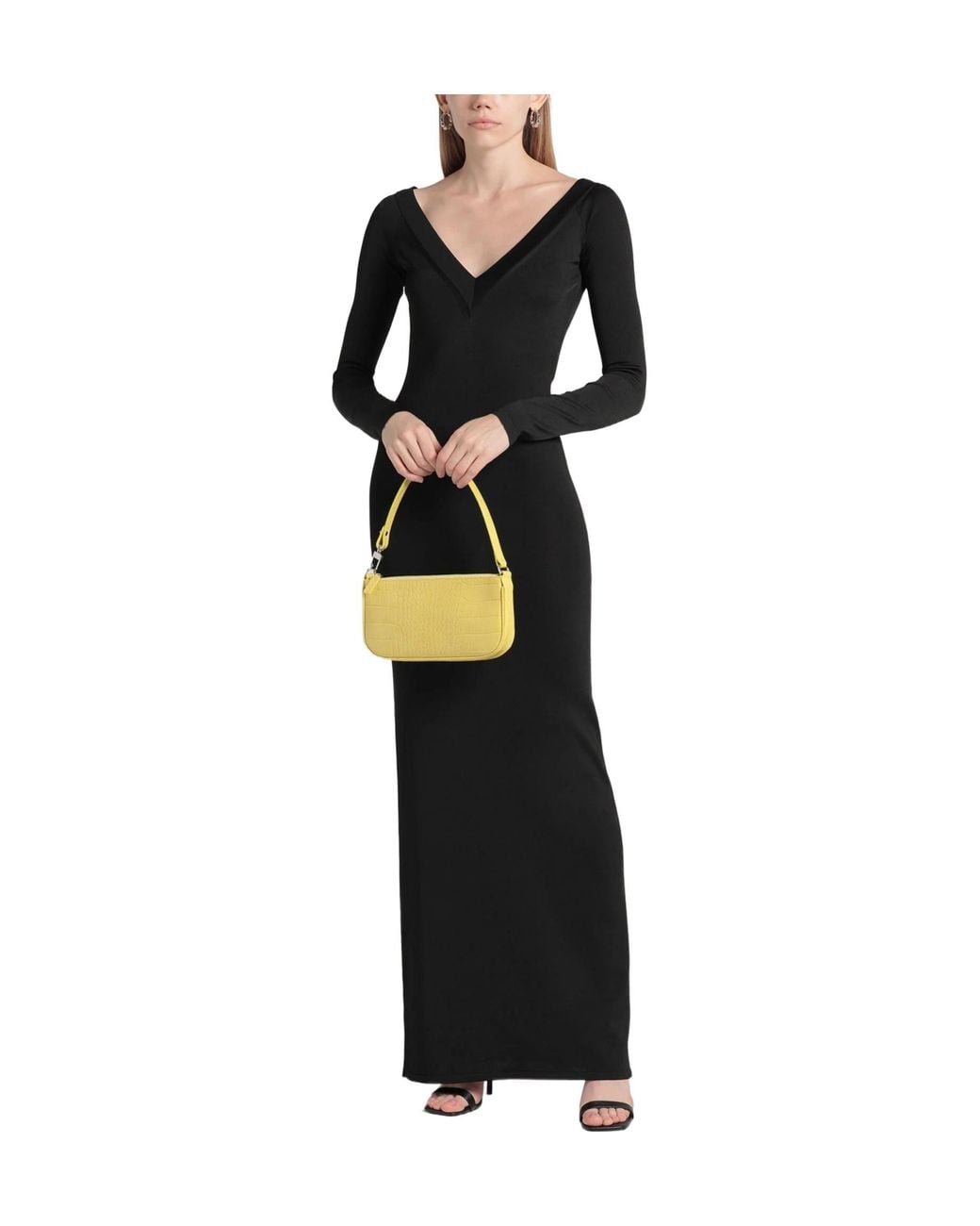Saint Laurent Black Knit Dresses