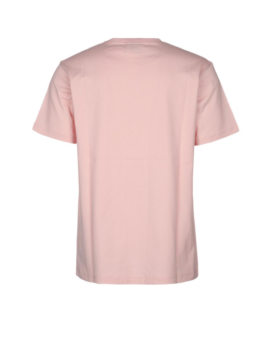 Dior Pink T-Shirt With Embroidery, Relaxed Fit for men