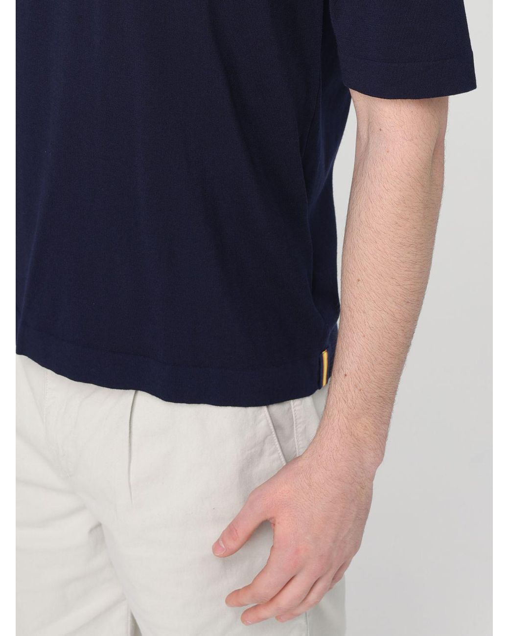 K-Way Green Combe Knit Pullover for men